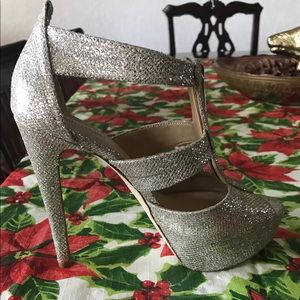 Michael Kors silver shoes